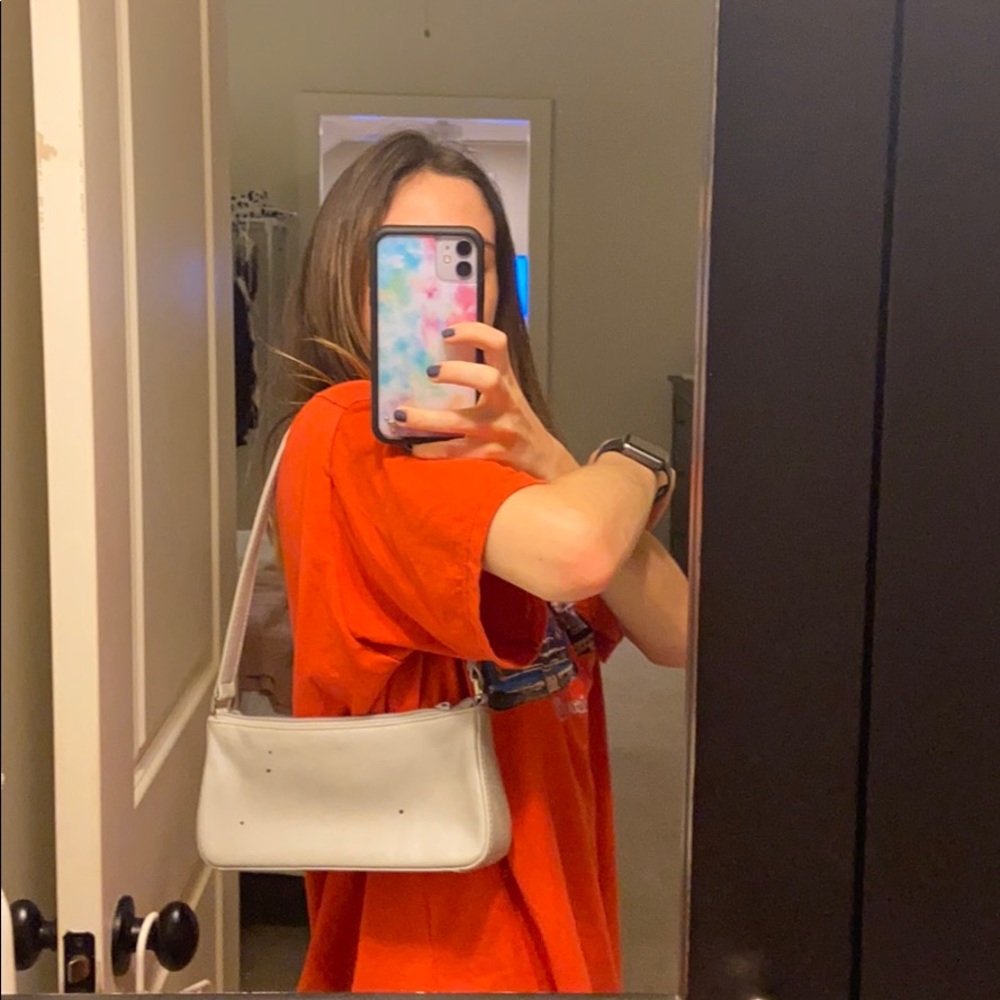 silver / grey mini bag